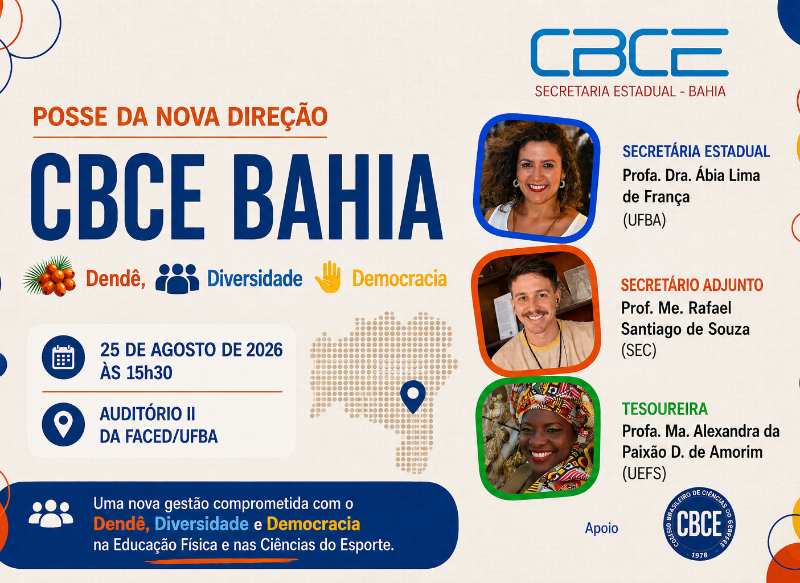Posse da nova direção do CBCE Bahia